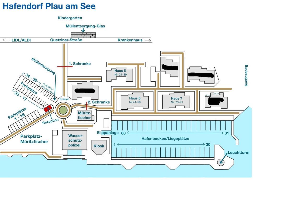 Haus 7 Apartment 2 Hundefreundlich Plau am See Eksteriør billede